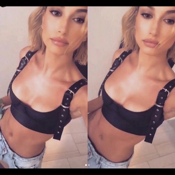 Hailey Bieber Bralette Top - Picture 2 of 3